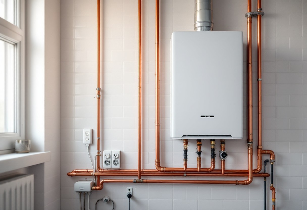 Installation chauffage central dans une maison à Bruxelles