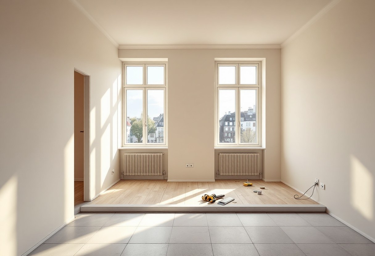 Rénovation intérieure tous corps d'état à Bruxelles par Cube Construct