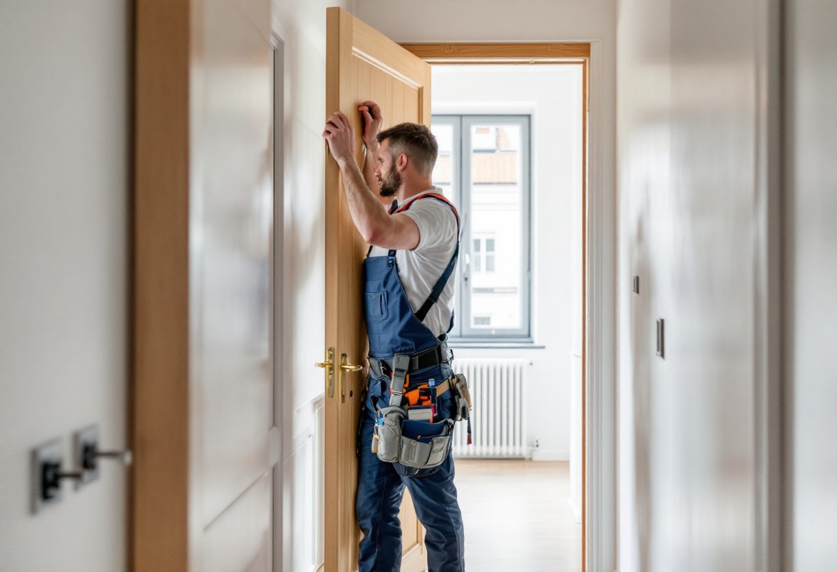 Pose de porte intérieure et châssis Bruxelles