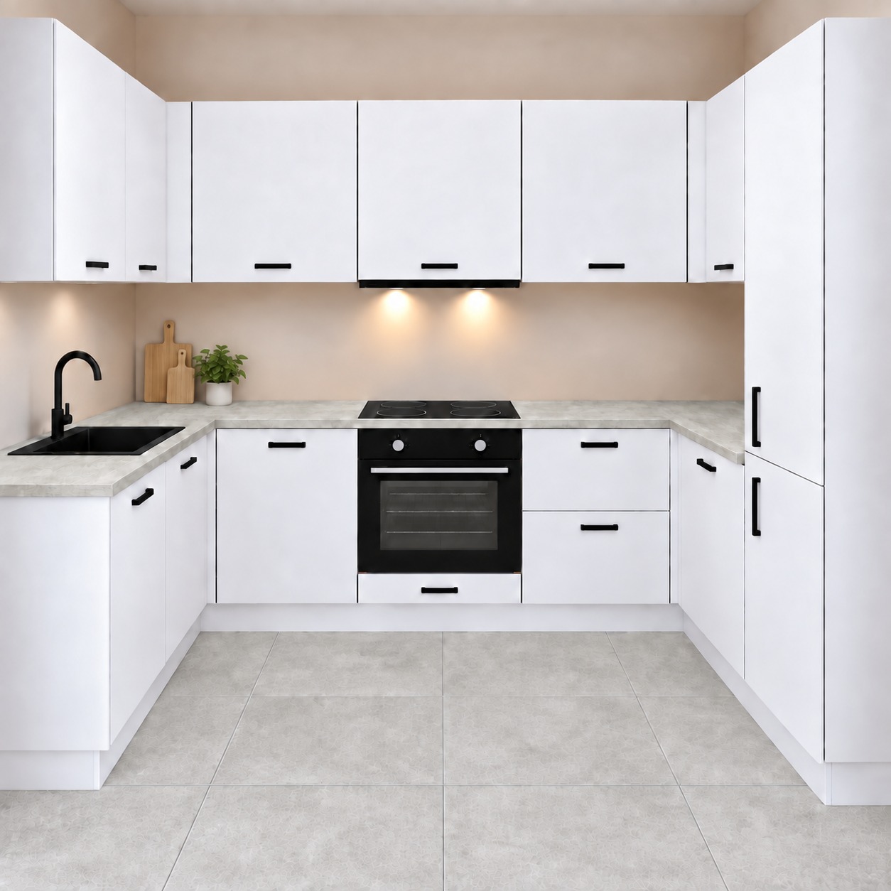 Cuisine en U Prime | Pack AEG